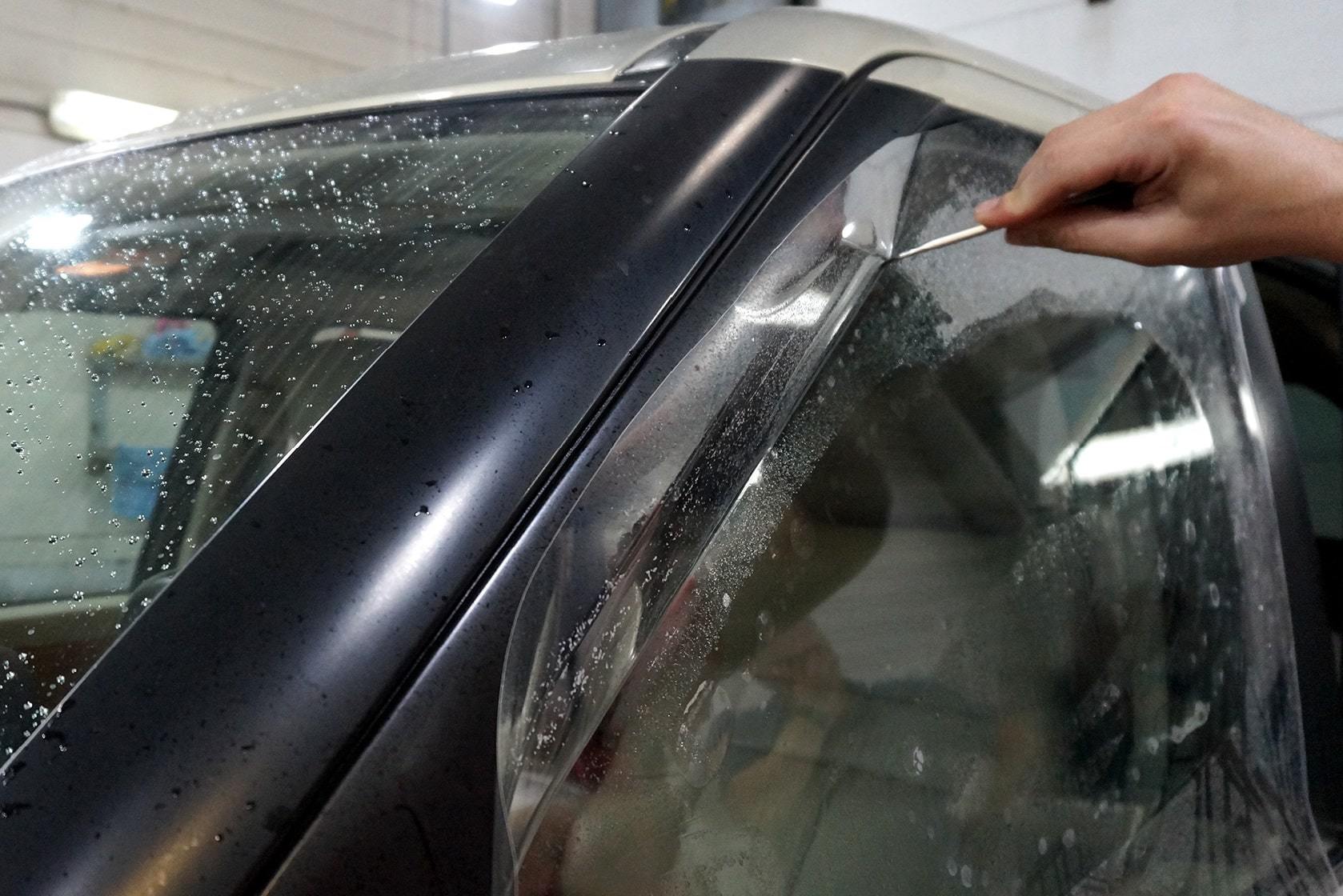 фото бронирование стекол авто в воронеже